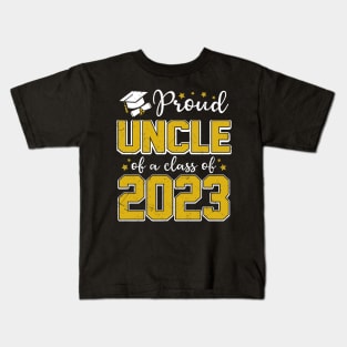 Proud Uncle of Class of 2023 Graduate Senior Graduation Kids T-Shirt